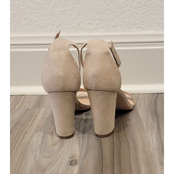 Madden Girl Nude Ankle Strap Sandals - Picture 7 of 9